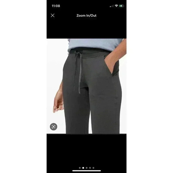 Lululemon Ready to Rulu High Rise Joggers Size 0 7/8 length Dark Gray - Picture 5 of 5